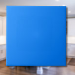 Azure Blue Solid Color | Classic | elegant Fliese<br><div class="desc">Azure Blue Solid Color | Classic | elegant | Trendy | Stilvoll | Geschenk</div>