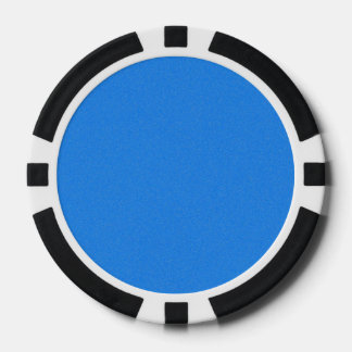 Azure Blue Star Dust Pokerchips