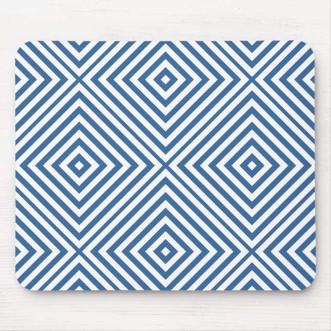 Azure Diamond Zickzack Mousepad (Vorne)