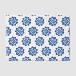 Azure Elegance Geschenkpapier Seidenpapier