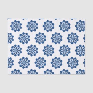 Azure Elegance Geschenkpapier Seidenpapier