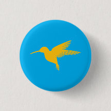 Azure Hummingbird Buttons - Sky Inspiriert