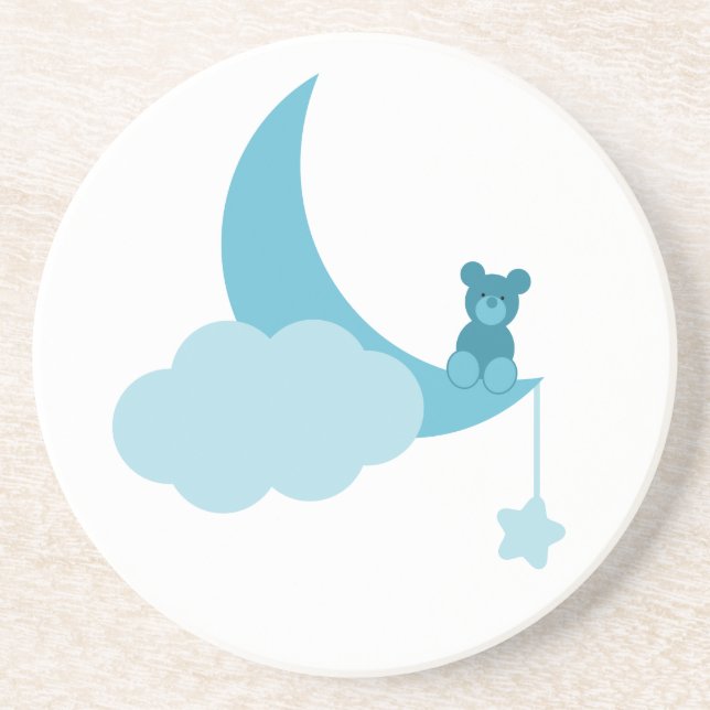 Azure Little Bear Untersetzer (Vorne)