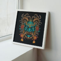 Azure Oni Mask