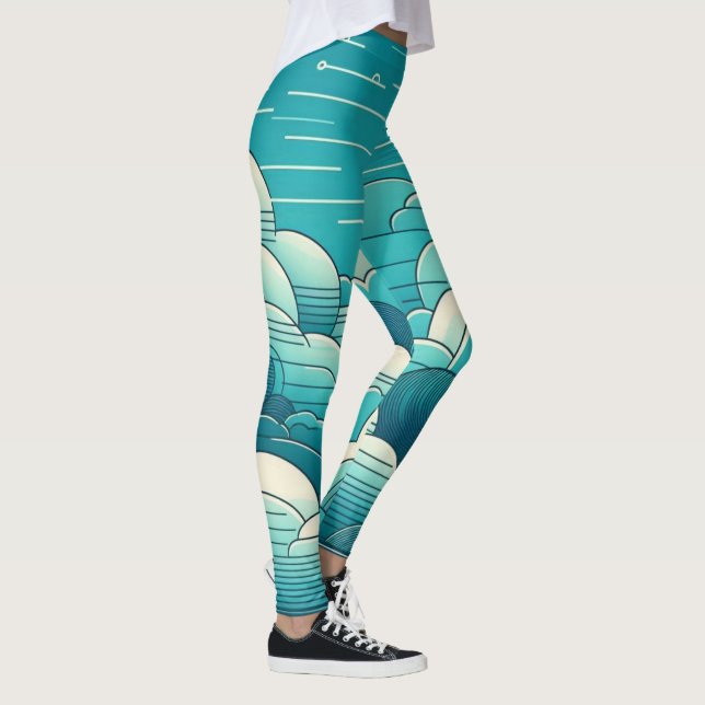 Azure Stratum Leggings (Rechts)