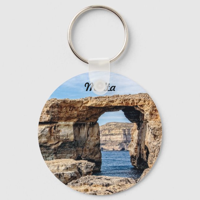 Azure Window in Malta Schlüsselanhänger (Vorderseite)
