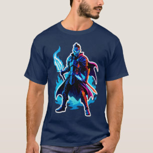 Azurflammen-Wächter T-Shirt