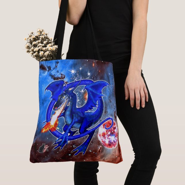 Azurite Cosmic Dragon Tasche (Von Nahem)
