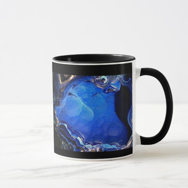 Azurite Geode Tasse (Rechts)