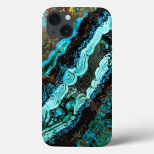 Azurite Malachite Gemstone Case-Mate iPhone Hülle