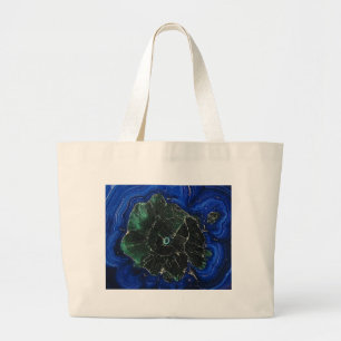 Azurite Malachite Island Jumbo Stoffbeutel