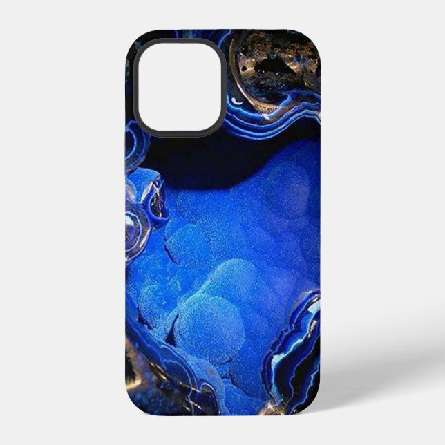 Azurite Pool (3D-Look) iPhone 12 Hülle (Rückseite)