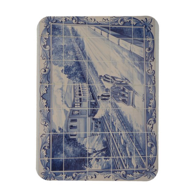 Azurjelo - Madeira Magnet (Vertikal)