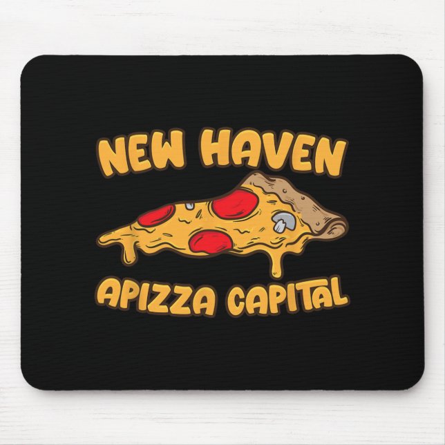 Azza Ct Zza Katal Der Welt New Haven Connectic Mousepad (Vorne)