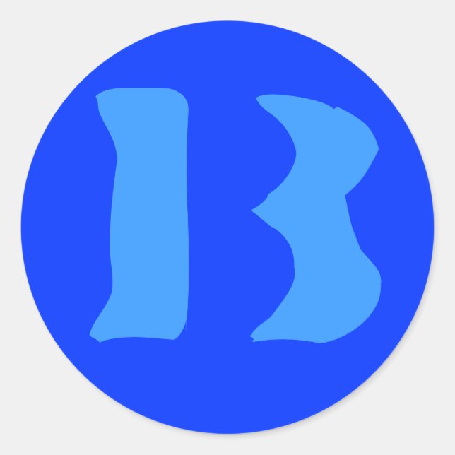 B13 Aufkleber (Vorderseite)