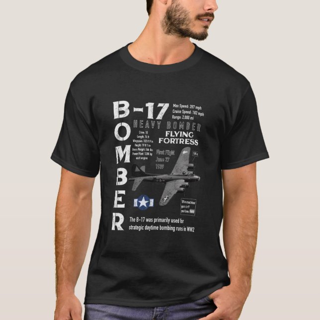 B17 Festung T-Shirt (Vorderseite)
