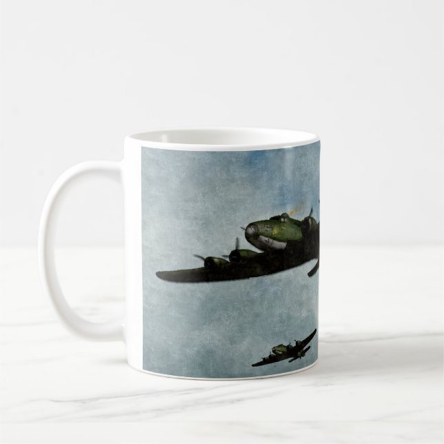 B17 Flying Fortress Coffee Mug (Gauche)