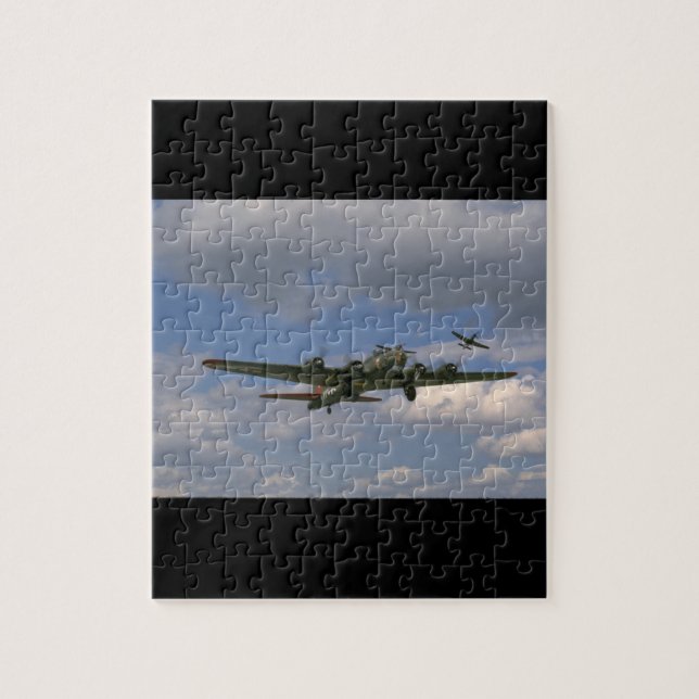 B17, Front rechte Angle_WWII Flugzeuge (Vertikal)