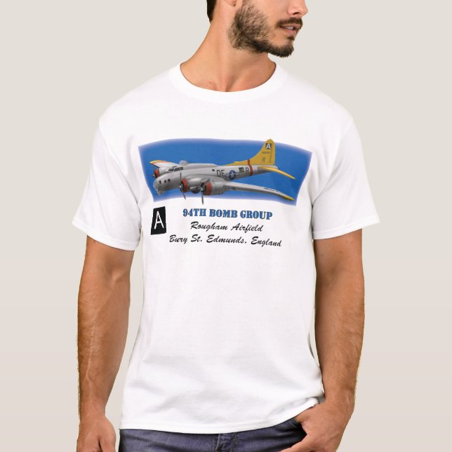 B17G 94. Bomben-Gruppe T-Shirt (Vorderseite)