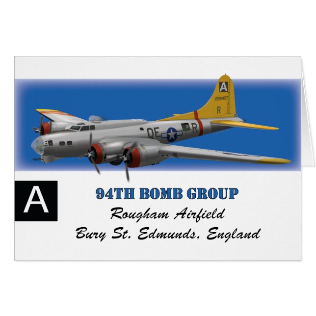 B17G 94th Bomb Group (Devant horizontal)