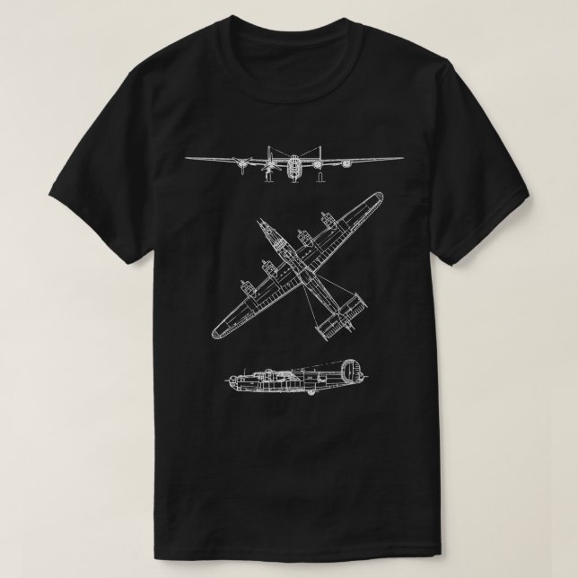 B24 Befreier 1 T-Shirt (Design vorne)