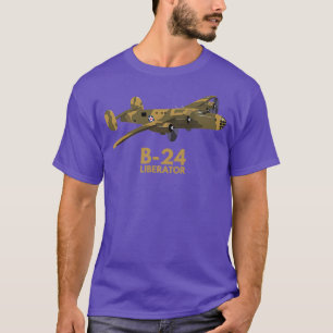 B24 Liberator WW2 Schwerbomber T-Shirt
