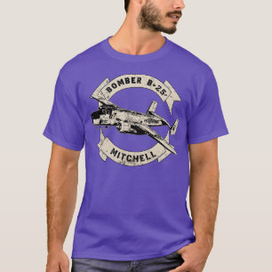 B25 Mitchell Bomber WW2 Flugzeug T-Shirt