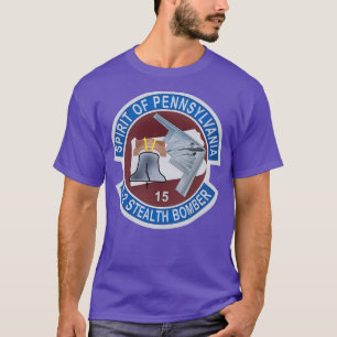 B2 Stealth Bomber Spirit of Pennsylvania wo Txt X T-Shirt