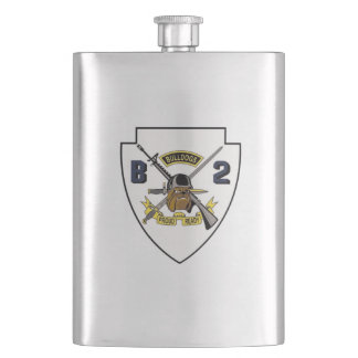 B2 Wappen Flachmann