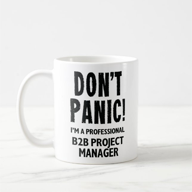 B2B-Projektmanager Kaffeetasse (Links)