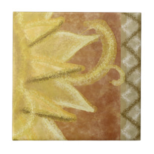 B3 - Sunface Wandgemälde, mittleres Recht - B3 Fliese