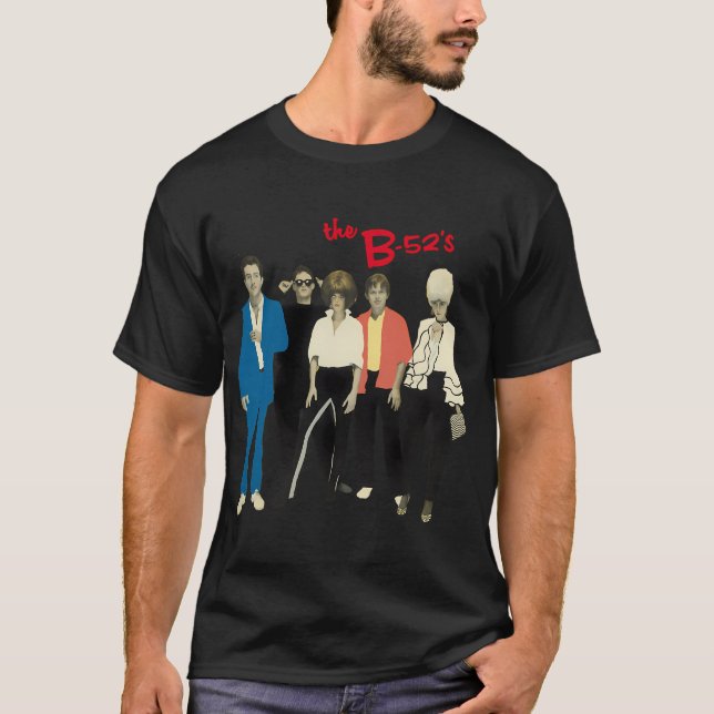B52s oder B-52's Comic T-Shirt (Vorderseite)