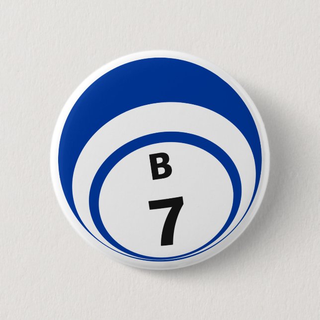 B7 Bingo-Ball-Taste Button (Vorderseite)