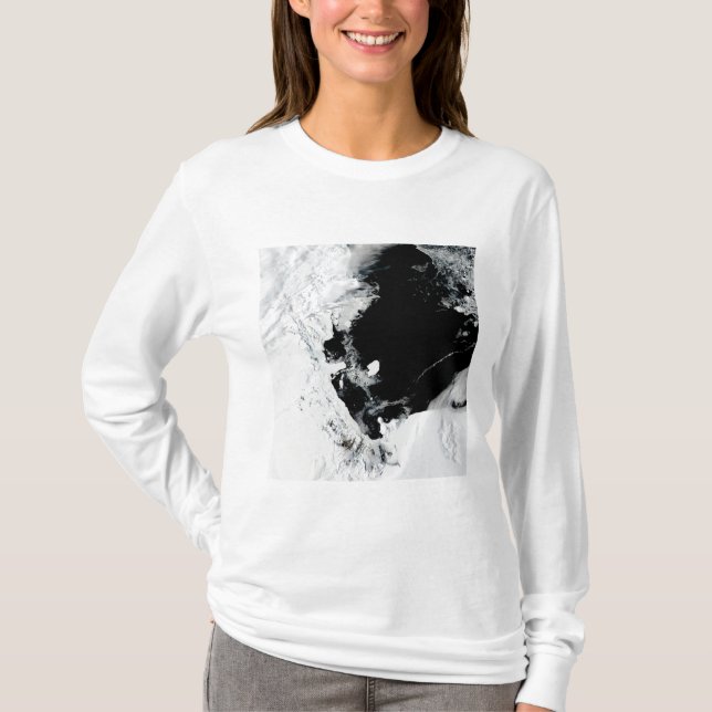B-15J Eisberg im Rossmeer, Antarktis T-Shirt (Vorderseite)