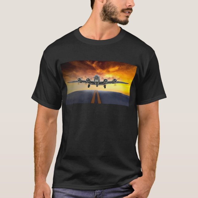 B-17 FLIEGENDE FORTSCHRITTE T-Shirt (Vorderseite)