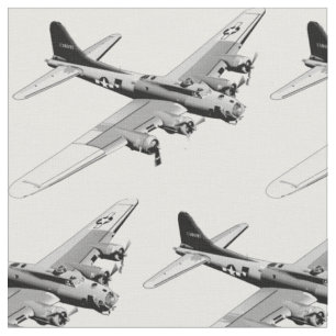 B-17 Fliegendes Festungsgewebe Stoff