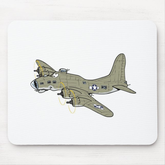 B-17 flying fortress mousepad (Vorne)