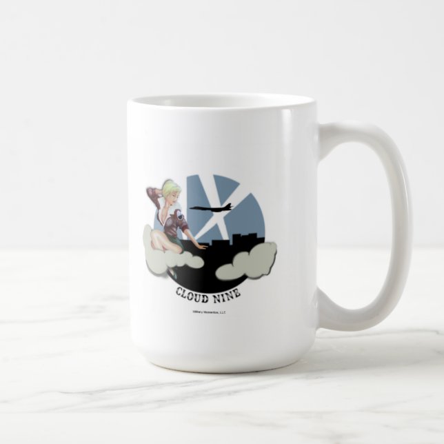 B-1B 9. Bomben-Geschwader-Wand-Kunst Kaffeetasse (Rechts)
