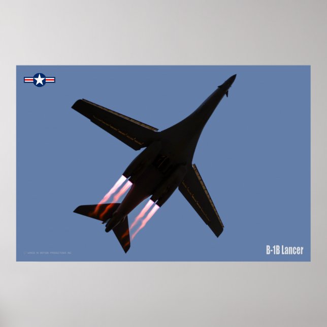 B-1B LANCER POSTER (Vorne)