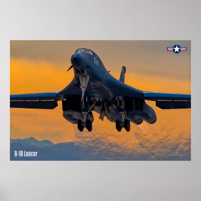 B-1B LANCER POSTER (Vorne)