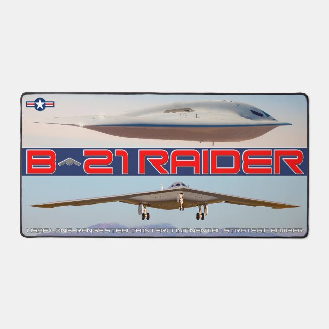B-21 RAIDER SCHREIBTISCHUNTERLAGE (Vorderseite)
