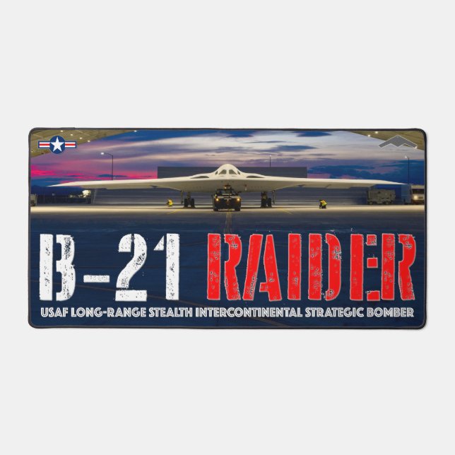 B-21 RAIDER SCHREIBTISCHUNTERLAGE (Vorderseite)