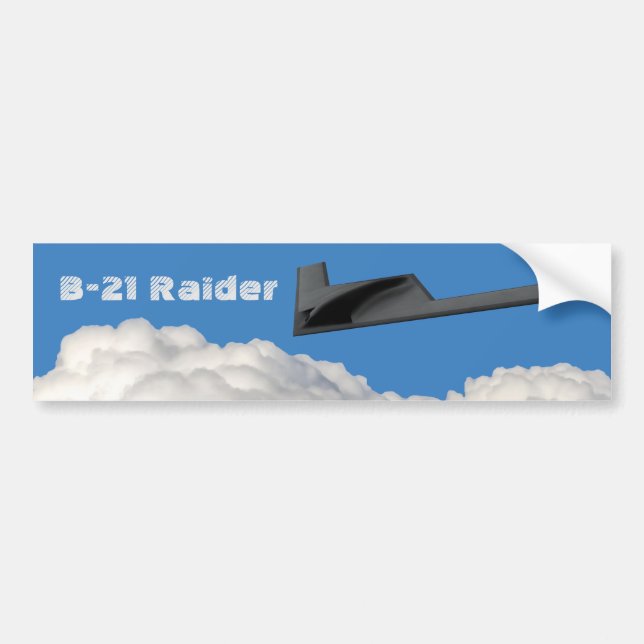B-21 Raider Stealth Bomber Autoaufkleber (Vorne)