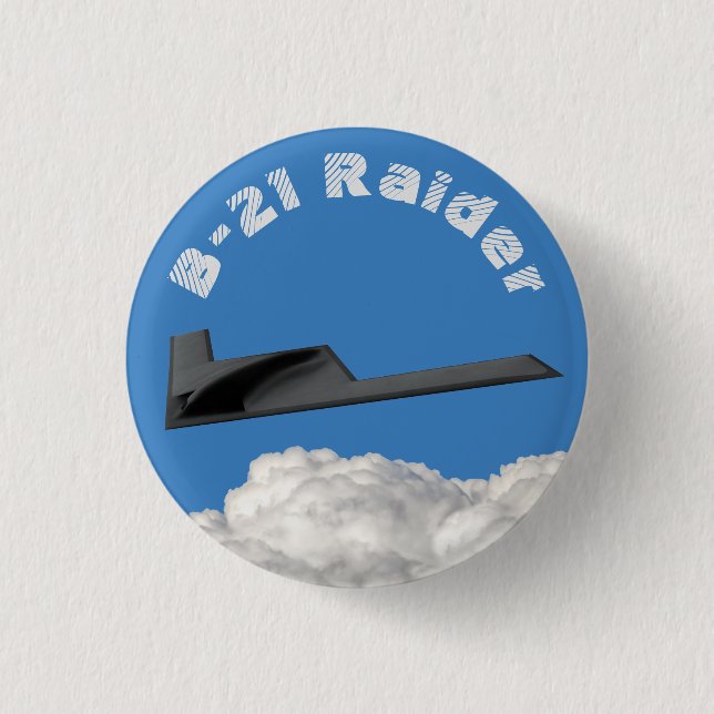 B-21 Raider Stealth Bomber Button (Vorderseite)