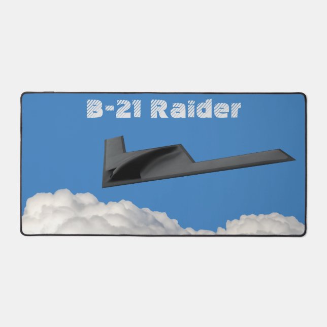B-21 Raider Stealth Bomber Schreibtischunterlage (Vorderseite)
