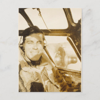 B-24 Pilot Postkarte