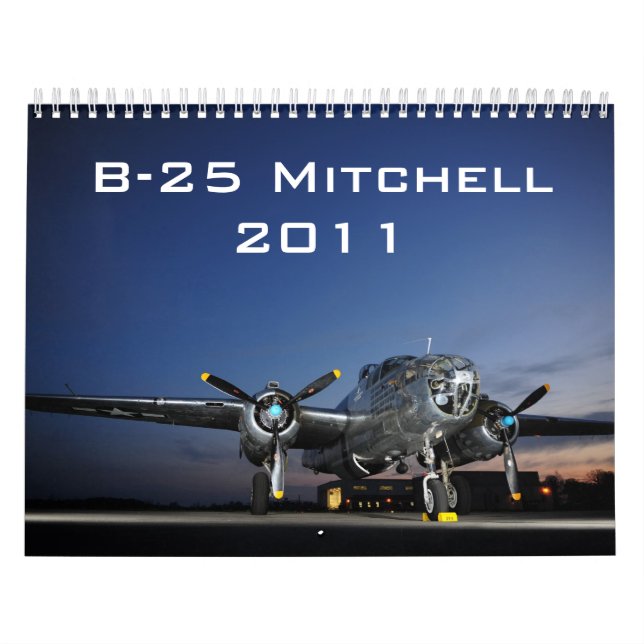 B-25 Mitchell 2011 Kalender (Titelbild)