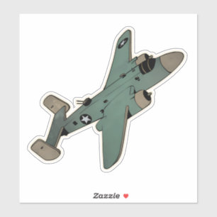 B-25 Mitchell, Bomberflugzeuge Aufkleber