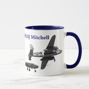 B-25J Mitchell Tasse
