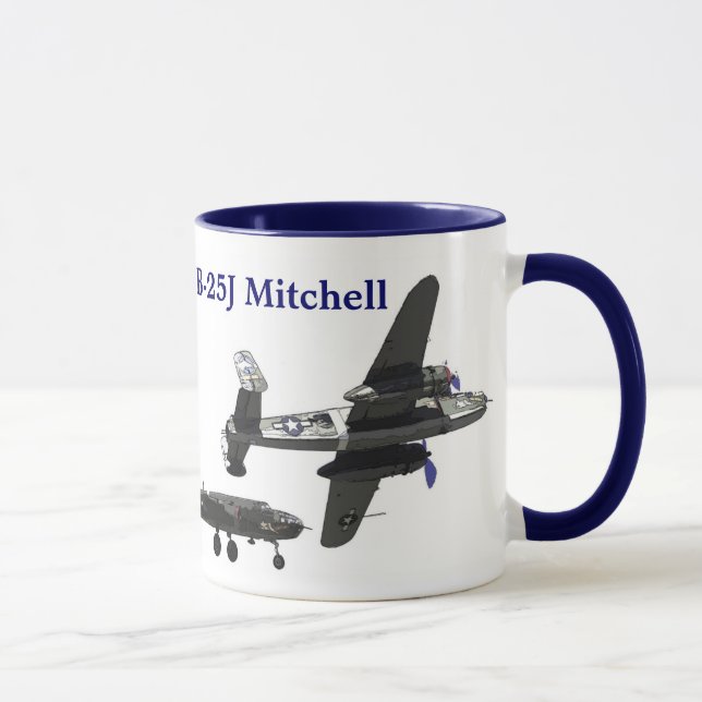 B-25J Mitchell Tasse (Rechts)